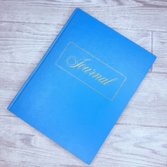 Vintage | Accents | Vintage 976 Journal Book Unused Writing Book Coffee ...